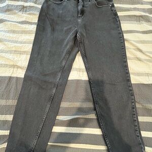 Silver Jeans Women's Dark Gray Straight Leg Jeans